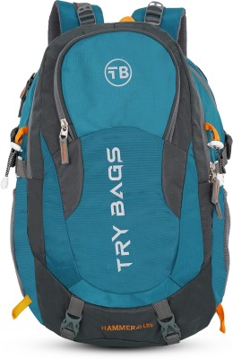 TryBags Hammer Chase 45 L Backpack(Grey, Blue)