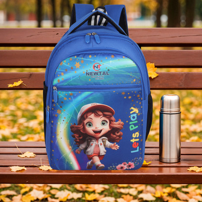 newtal Blue School Backpack Bag 30 L Backpack(Blue)