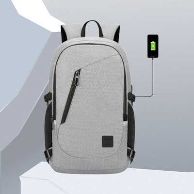 IMPULSE Laptop Backpack Aspire 16 Inch Laptop Backpack with USB Charging Bag for Men 30 L Laptop Backpack(Grey)