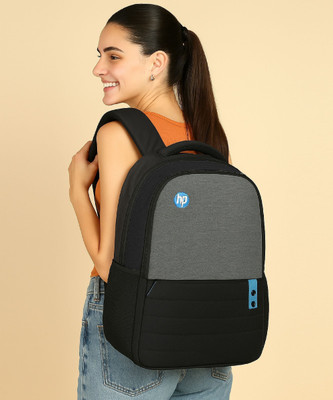 HP ynamic Business compact For Unisex For Men & Women, Light weight(7003) 24 L Laptop Backpack(Black, Blue)