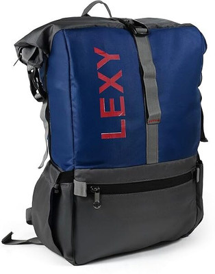 ABYQ Rolltop Bags for Mens 45 Ltrs+ Unfolded Overnight Backpack for Men 45 L Laptop Backpack(Blue)
