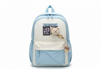 WALSON Trendy Kawaii Backpack For College or School Backpack | Standard Backpack 30 L Backpack(Blue)