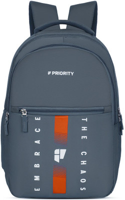Priority Tork 001 College Bag DGR 31 L Backpack(Grey)