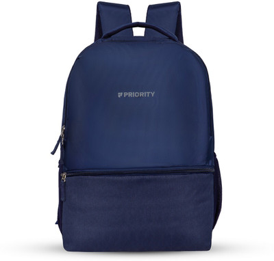 Priority Polyester 18 inch Apex 002 Color Block Laptop 30 L Laptop Backpack(Blue)