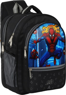 SAB Bags Trendy Primary Kids School Bag LKG to 3rd Standard Unisex Waterproof 30 L Backpack(Black)