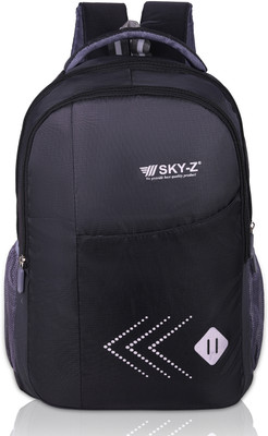 SKY-Z Laptop Backpack for Men & Women with Bottle Pocket | Travel, Office, College Bag 35 L Backpack(Black)