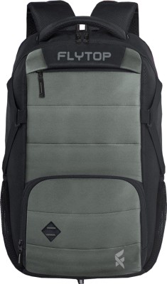 FLYTOP smart bag grey black 32 L Laptop Backpack(Grey, Black)