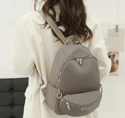 JUBLYN Purse and Handbags Wallet Mini Backpack Purse 1 15 L Backpack(Grey)