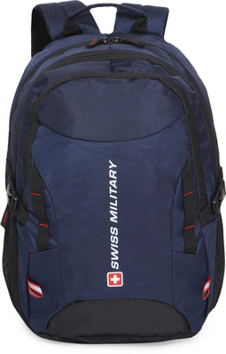 SWISS MILITARY with Rain Cover 25 L Backpack(Blue)