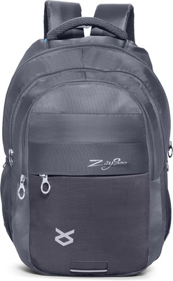 zaysoo Multiple Pockets Padded Shoulder Straps Premium Fabric 40 L Laptop Backpack(Grey)