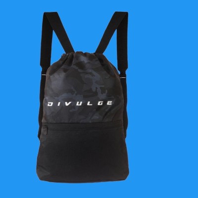 divulge Stylish Backpavk For Men & Women 14 L Backpack(Black)