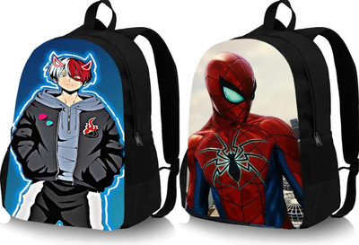 Shishtha A_HOODEI_@@_1PC & SPIDER-04_@@_1PC_abc 30 L Backpack(Black, Black)