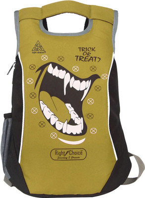 RIGHT CHOICE New latest stylish tuff quality causal school college bag boy & girl 10 L Backpack(Yellow)