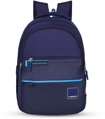 Priority 18 Inch Genius 001 College Navy Blue 35 L Backpack(Blue)