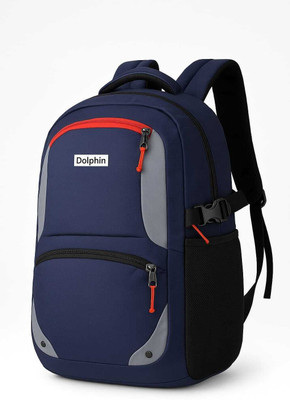 dolphin bdm office bag wild fire new trendi collage bag /school bag / 41 L Laptop Backpack(Blue)
