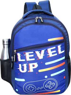 ZERUS BY KNSE Kids Bag School Bag Tarvel Backpack For Girls & Boys 22 L Trolley Backpack(Blue)