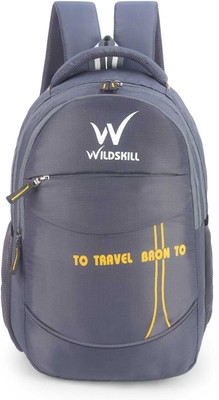 WILDSKILL Mini Backpack for Men & Women | Lightweight | Stylish Small Bag . 30 L Backpack(Black)