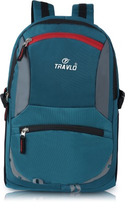 Travlo Heavy Duty spacy unisex backpack fits upto 16 Inches/college bag/school bag 35 L Laptop Backpack(Green)