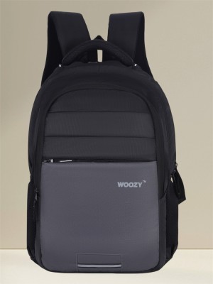 Woozy | Hybrid Casual Backpack Ideal For College, Travel & Office Work 30 L Laptop Backpack(Grey)