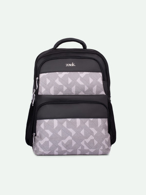ZOUK Aravalli Abstract Consultant Backpack 18.7 L Laptop Backpack(Grey)