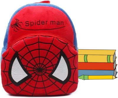 Aveek Spiderman Red 10 L Backpack(Red)
