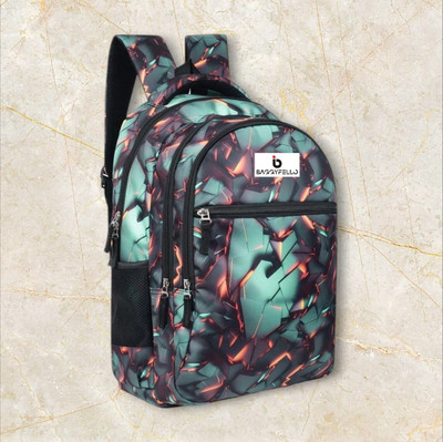 BAGGYFELLO BACKPACK,SCHOOLBAGS 28 L Backpack(Green)