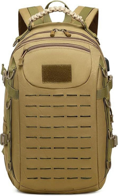 XPEDITION XPERTS Tactical Backpack Military Outdoor Backpack Luggage for Hiking Camping TAC-8820 25 L Backpack(Beige)