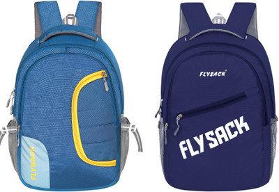 FLYSACK Everyday Versatile Casual Durable Stylish Multi-Purpose Classic Backpack 35 L Backpack(Blue, Blue)
