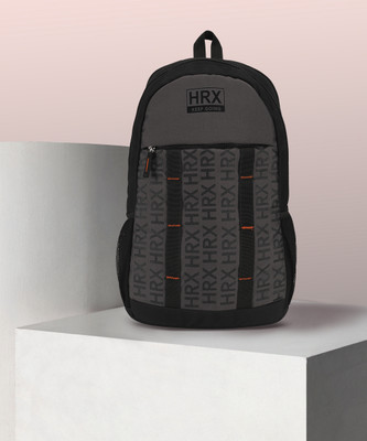 HRX by Hrithik Roshan Keep Going Unisex bag for men fit upto 16 Inch/college bag/school bag 35 L Laptop Backpack(Grey)