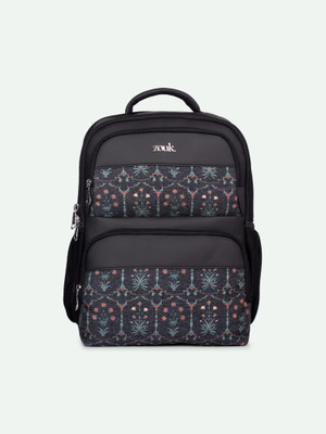 ZOUK Taj Guldasta Consultant Backpack 18.7 L Laptop Backpack(Black)