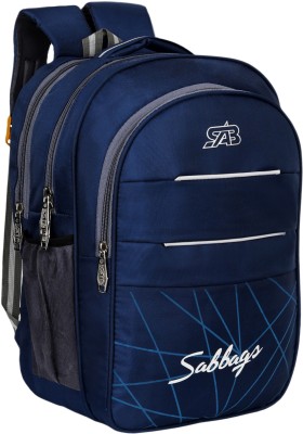 SAB Bags Medium Light Weight Trendy School & College Bag Unisex Casual Waterproof 45 L Laptop Backpack(Blue)