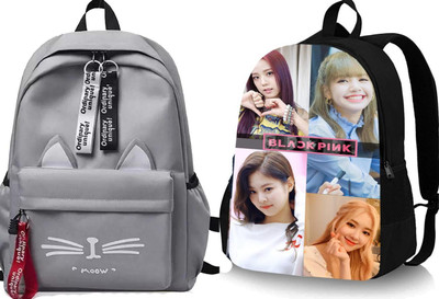 KSC CT-GRY@@_1 & DGTL-025_@@@_1PC_@ Backpack(Grey, Black, 30 L)