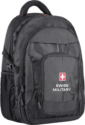 SWISS MILITARY Combo Pack of Laptop Backpack with Digital Vacuum Flask (LBP58+SMF5) 25 L Laptop Backpack(Black) SWISS MILITARY Combo Pack of Laptop Backpack with Digital Vacuum Flask (LBP58+SMF5) 25 L Laptop Backpack(Black)
