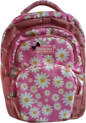 hamsafar GIRLS SCHOOL BAG 30 L Backpack(Pink)