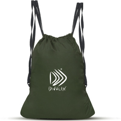 divulge 12 lts dark green drawst_11 12 L Backpack(Green)