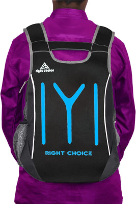 RIGHT CHOICE daily use unisex typography religion backpacks college bags (2329) 20 L Backpack(Black)