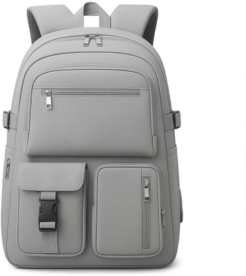 Zylos Adaptive Voyager Multi-Compartment Backpack 30 L Laptop Backpack(Grey)