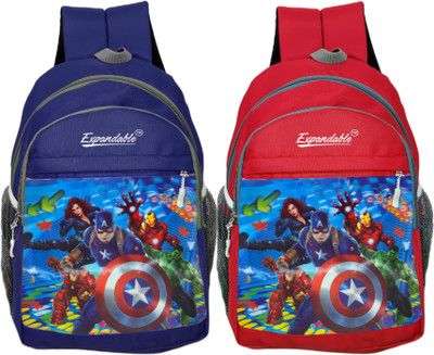 Expandable Avenger combo 30 L Backpack(Brown)
