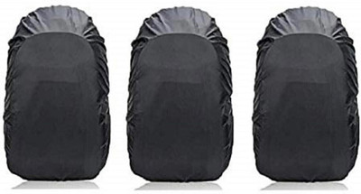 Swanita Swar bag pack of 3 Waterproof, Dust Proof School Bag Cover, Laptop Bag Cover, Luggage Bag Cover, Trekking Bag Cover(40 L Pack of 3)