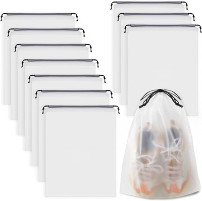 RUDRO IMPEX Shoe Pouch(White)