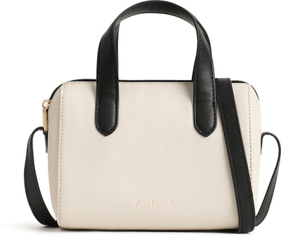 Fastrack Solid Sling Bag(White, 2.349 L)