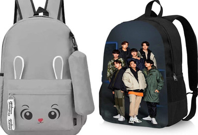 Shishtha B_BNY-- GRY_--1 & DGTL-021_@@__1PC_xy Laptop Bag(Grey, Black)