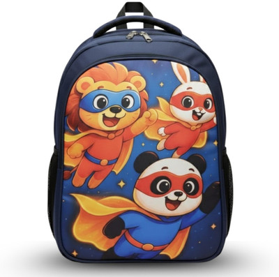 Mous Small Space Girl Navy Blue Kids Backpack for School & Travel Waterproof School Bag(Blue, 26 L)