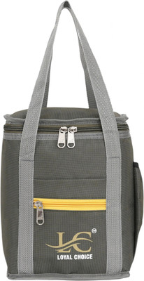 LOYAL CHOICE Unisex Trendy LunchBag for Office/College/School/Casual. Lunch Bag(Green, 8 L)