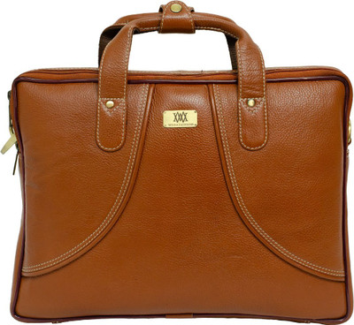 WRIZA WI-1001-TAN-Laptop Messenger Bag(Tan, 9 L)