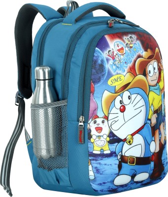 bayo Doraemon 47cm 1st/2nd/3rd/4th &5th class Lightweight school Bag for Boys &Girls Waterproof School Bag(Blue, 35 L)