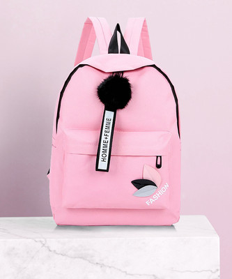 Rico BG_PINK_FLO Waterproof Backpack(Pink, 20 L)