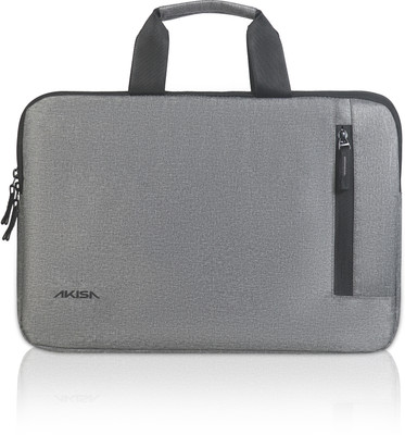 AKISA AKS-BLK-M104 Waterproof Laptop Sleeve/Cover(Grey, 15.7 inch)