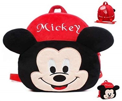 ARV Kids Mickey Bag School Bag(Red, 10 L)