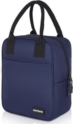 VRPRIME Lunch Bag for Office Women Tiffin Insulated Handbag for Lunch Box School, Office Waterproof Lunch Bag(Blue, 8 L)